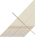 ER70S-2 Mild Steel TIG Welding Rods 1/16 X 36 Inches 10 Lb Pack arranged in parallel on a white background.