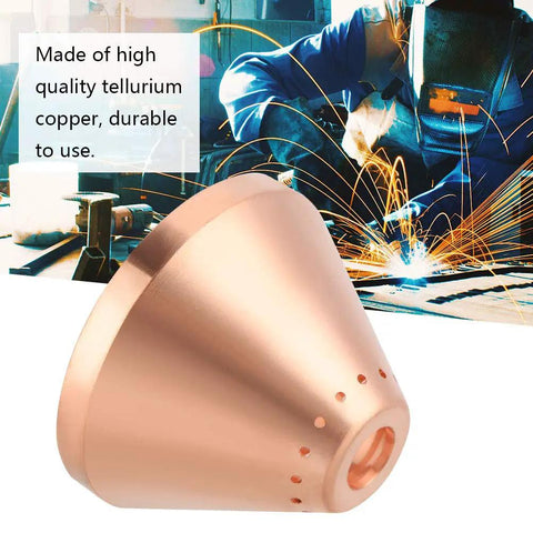 Premium Copper Plasma Cup Cap 220976 For Thermal Dynamics Cutting Torch Consumables Precision Fit with round design.