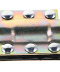 Leak Sealer Clamp For Plastic And Metal Pipes Waterproof Pipe Repair Kit close-up showing metal clamp with bolts
