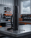 Slick Jhknnk Moisture Proof Welding Rod Storage Tube For Electrodes With Locking Lid, portable black insulated design.