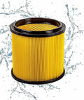Two Pack Standard Cartridge Filter Replacement For Wet Dry Vacuums 5 To 16 Gallon Compatible With VBV1210 And HART