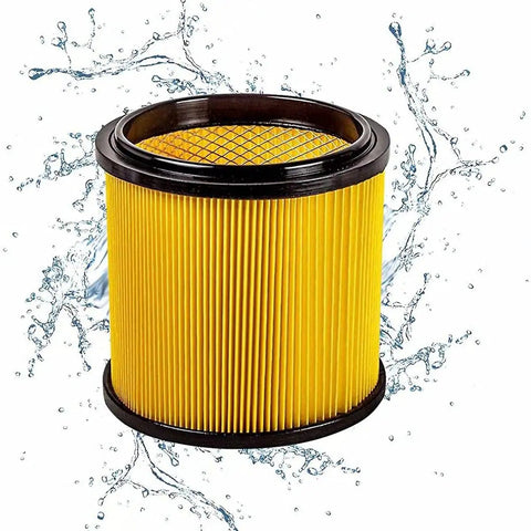 Two Pack Standard Cartridge Filter Replacement For Wet Dry Vacuums 5 To 16 Gallon Compatible With VBV1210 And HART