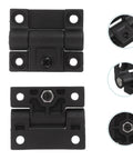 Space Saving 90 Degree Folding Cabinet Door Hinges For Offices And Kitchens LOORGVEL Rugged Plastic Torque Desk Hinges, 1 Pair