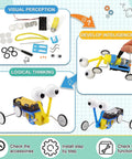 16 Piece Crawler Robot Craft Kit Set For Kids Kid Friendly Hands On STEM Building Toy Bundle For DIY Learning Classroom Projects Robot Clubs And Fun Home Activities, assembled crawler robot