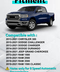 Transmission Oil Pan Filter And Gasket Kit image showing blue truck compatible with 8 Speed Automatic Transmissions