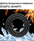 Silicone Vacuum Hose Kit For Automotive Use, Multi Size Silicone Vacuum Tubing 1/8 Inch To 3/8 Inch ID, 5 Feet, high/low temp resistance