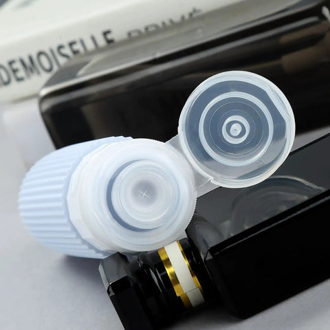 Close-up of TSA Approved Travel Bottle Set with Leak Proof Silicone Squeezable Containers For Toiletries featuring a ribbed bottle.