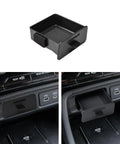 Center Console Organizer Tray For Honda Pilot 2023 2024 2025 2026 And 2026 Passport shown in hidden storage with coin holder compartment.