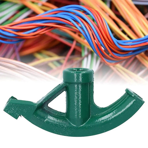 Nurnesy 19Mm 3/4 Inch Manual Conduit Bender for Steel Copper Aluminum Hand Pipe Tube Bending Tool Ergonomic Grip against colorful wire background.