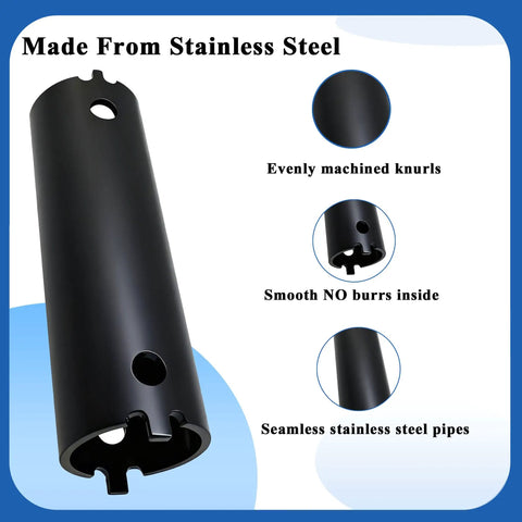 Extra Long Forend Nut Installation And Removal Tool Must Have For Mossberg 500 590 And Remington 870 Shotguns Stainless Steel