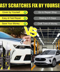 Ford Exact Color Touch Up Paint Kit For Nicks And Chips 2 In 1 Quick And Easy Car Scratch Repair vs repair shop option