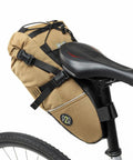 Inova Light Bike Saddle Bag Under Seat Storage, Water Resistant Cordura 1000D With Internal Padding attached to bike seat