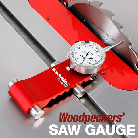 Table Saw Gauge And Alignment Tool With Auto Adjust To Miter Slot Includes Dial Indicator Pin Set And Fitted Storage Case