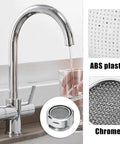 4 Pack Universal Faucet Aerators With 15/16 Male Thread For Fast Kitchen Sink And Bathroom Tap Replacements Heavy Duty Solid Brass Construction Delivers Smooth Splash Free Water Flow Smart Choice For Modern Homes with a polished chrome faucet pouring water into glass.
