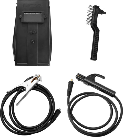 GIS 122 Inverter Welder For Home And Jobsite Do It All Lightweight Arc Welder welding accessories including electrode holder