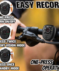 64GB Body Cam For Patrol And Everyday Use 1080P Night Vision Wearable Camera With 6 Hour Battery Life, 360 Rotating Clip