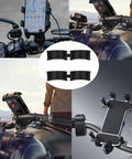 20 Piece Bike Handlebar Spacer Kit With Anti Vibration Rubber Pads And Non Slip Grip Pads, Fits 22.2 to 31.8mm, features and use