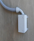 Liquidtite 1 Inch By 100 Foot Ultratite Non Metallic Conduit Gray installed in concrete with weather resistance