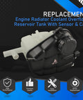 Mercedes Benz Compatible Coolant Overflow Reservoir With Sensor Cap For 2006 2015 GL And ML SUVs product image