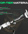 Heavy Duty Electric Fuel Pump Assembly With Sending Unit Direct Bolt On Replacement For Cadillac Deville Eldorado Seville V8 4.6L 4.9L 1994 1995 1996 Straight Shot Plug And Go Drop In Upgrade showing top-tier material features.