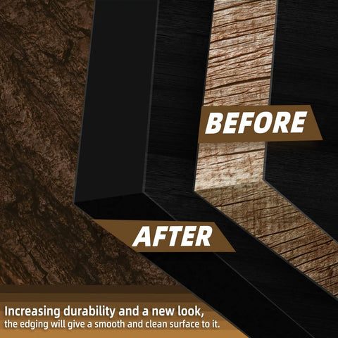 Melamine Edge Banding Black One And A Half Inch By 250 Feet With Hot Melt Adhesive Pre Glued For Cabinets And Furniture comparison