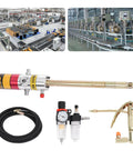 50 To 1 Ratio Air Operated Grease Pump With High Pressure Oil Injector Universal Gun Oil Water Separator And 4 Meter Hose