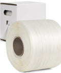 Badass Heavy Woven Pallet Strapping Tape One Thousand Foot Roll Half Inch Wide Cargo Securing Banding Kit For Shipping Moves And Freight Hauls Guaranteed on roll.