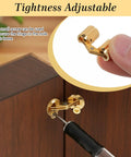 8 Pcs Solid Brass Barrel Hinges 18x8mm for Wooden Jewelry Boxes, Invisible Concealed 180 Degree Flush Mount Hardware Kit With Screws