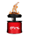 Big Red Portable Propane Campfire Pit Tabletop Heater For Camping And Tailgating, 13.25 Inch Fire Bowl With 65,000 BTU Per Hour