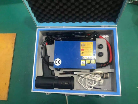 Flameless Induction Heater Portable Mini Bearing Warmer For Rusty Nuts And Small Parts Quick Heat Tool set in open case