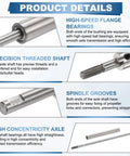 RC Boat Drive Shaft Kit With Three Propellers And A Coupling Joint, 29.5cm Shaft, 25cm Sleeve, 3.6cm Prop Diameter details