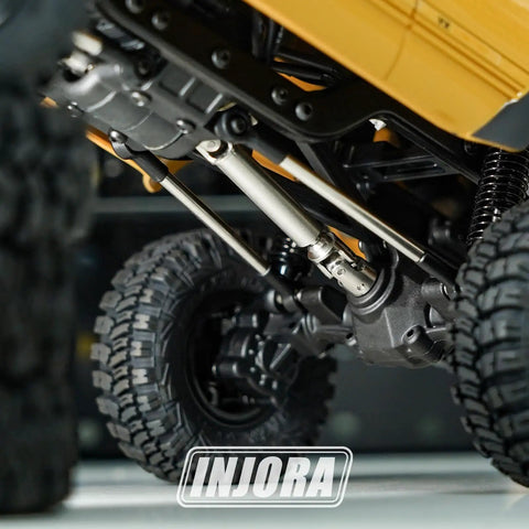 Stainless Steel Drive Shaft With D Shaped Hole For 1/18 FMS FCX18 RC Car Heavy Duty And Durable Transmission Axle Connection For Long Lasting Performance And Precise Fit on RC chassis