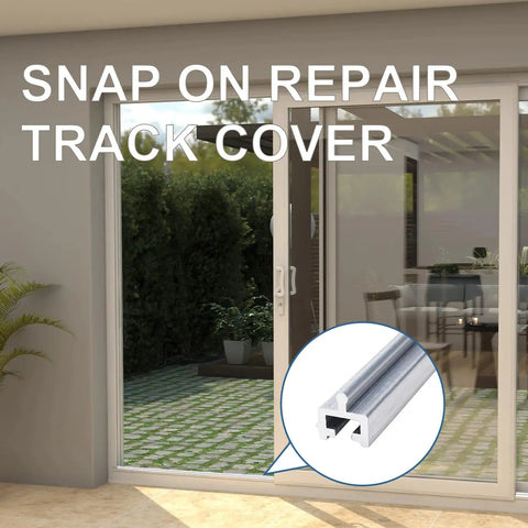 Rock Solid Aluminum Alloy Sliding Screen Door Track With Smooth Gliding Bottom Guide Rail Built Like A Tank Replacement Hardware For Patio Doors No Sweat Setup