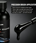 Freshen Up Your Ride With This Badass Car Touch Up Paint 50ml High Density Pigment Wheel Paint with precision brush applicator.