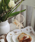 Wooden Dream Catchers DIY Kit With Hollow Design 50 Pcs Boho Style Wood Pendants For Creative Activities And Bedroom Wall Decor Fun Craft Supplies For Painting Crafting And Kids Projects, hanging wood dream catcher pendant