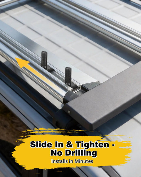 Heavy Duty T Track Mount Tie Down Anchor For Roof Racks And Truck Beds No Nonsense M8 Stainless Steel Eye Bolts And Rings