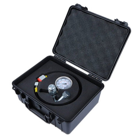 Hydraulic Nitrogen Accumulator Charging System And Pressure Test Kit With 1 Gauge And 1 Gas Hose 62 Inch Pro Grade Versatile Hydraulic Pressure Tester For Pneumatic Tools Air Systems And Agricultural Machinery