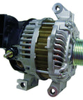 Plug-And-Play Replacement Alternator For Mazda 3 2.5L 2010-2011, Mazda 6 2.3L And 2.5L 2006-2011, Miata MX-5 2.0L 2006-2008 - Side View