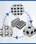Precision Hardened Steel 2 4 6 Block Matched Pair Features 23 Heavy Duty Clamping Holes And .0003 Inch Accuracy rock solid setup blocks.