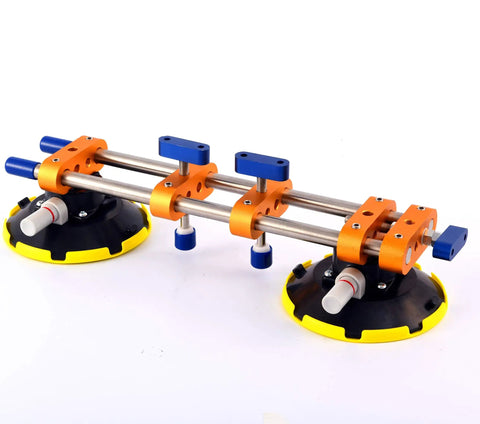 Seam Setter With Two 6 Inch Vacuum Suction Cups For Precise Seam Joining And Leveling In Countertop Installations Pro Grade Tool