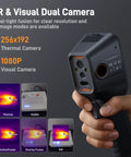 Pro Grade Thermal Imaging Camera With Visual Camera TTM260, Super Resolution From 256 X 192 To 512 X 384, 25 Hz Infrared Imager