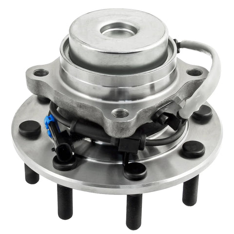 2WD Front Wheel Bearing Hubs For 2003 Through 2017 Chevy Express 3500 4500 Vans Wheel Hub Bearing Assembly Replacement With 180mm ABS Sensor OEM Grade Durable Plug And Play Fits 2WD Models