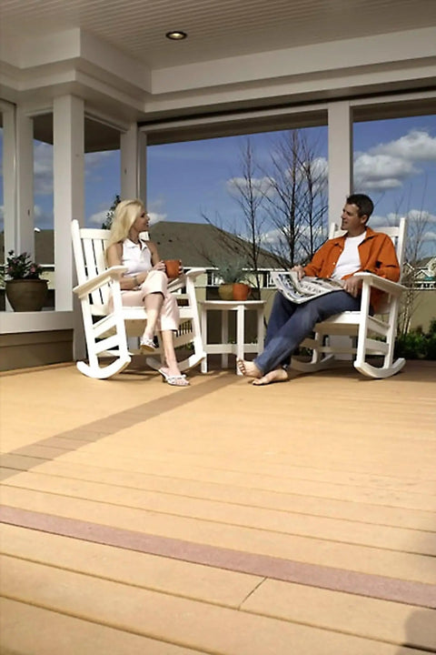 Outdoor deck using EB-TY Premium Hidden Deck Fastening System With Two And One Quarter Inch Type 305 Stainless Deck Screws