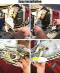 Installation of 10Foot Throttle And Shift Remote Control Cable For Outboard Engines with Johnson Evinrude BRP OMC compatibility