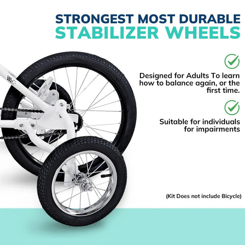 20 Inch Adaptive Training Wheel Bicycle For Beginners With Proportioned Frame Lighter Build And Smaller Grips For Easy Ground Reach