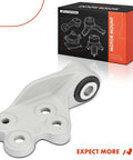 Badass Heavy Duty Rear Engine Motor Mount Fits Toyota Corolla And Prius Models 2016 Through 2022 1.8 Liter Four Cylinder Engine Direct Bolt On Replacement, gray steel mount with bolt holes