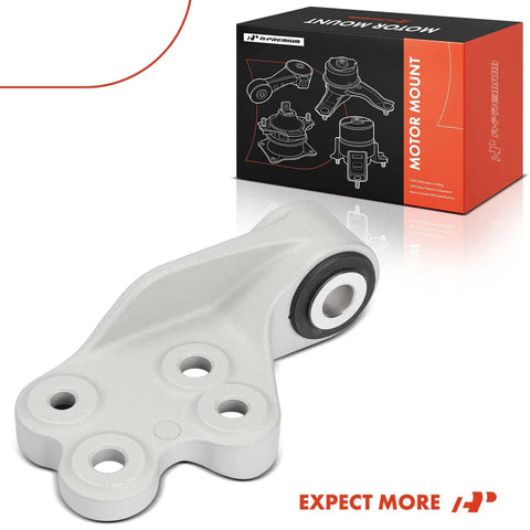 Badass Heavy Duty Rear Engine Motor Mount Fits Toyota Corolla And Prius Models 2016 Through 2022 1.8 Liter Four Cylinder Engine Direct Bolt On Replacement, gray steel mount with bolt holes