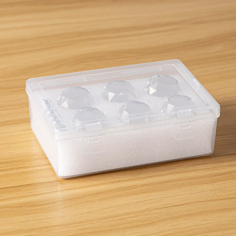 Dang Fancy 30mm Diamond Cut Crystal Cabinet Knobs With Clear Gold Alloy Base Super Smooth Drawer Handles For Kitchen Cupboards Dresser Wardrobe Furniture 6 Pack Solid Glass Pulls Pretty Darn Beautiful in packaging.