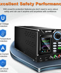 Dope High Voltage DC Power Supply 0 To 400 Volts And 0 To 1 Amp Bench Lab Regulated Power Source with color display in use