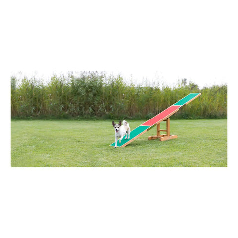 Agility Dog Seesaw With Color Contact Zones For Safe Training Build Balance And Confidence During Dog Fitness And Agility Practice Pro Grade Build